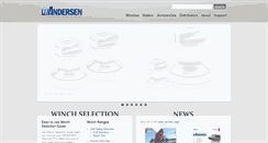 Desktop Screenshot of andersenwinches.com